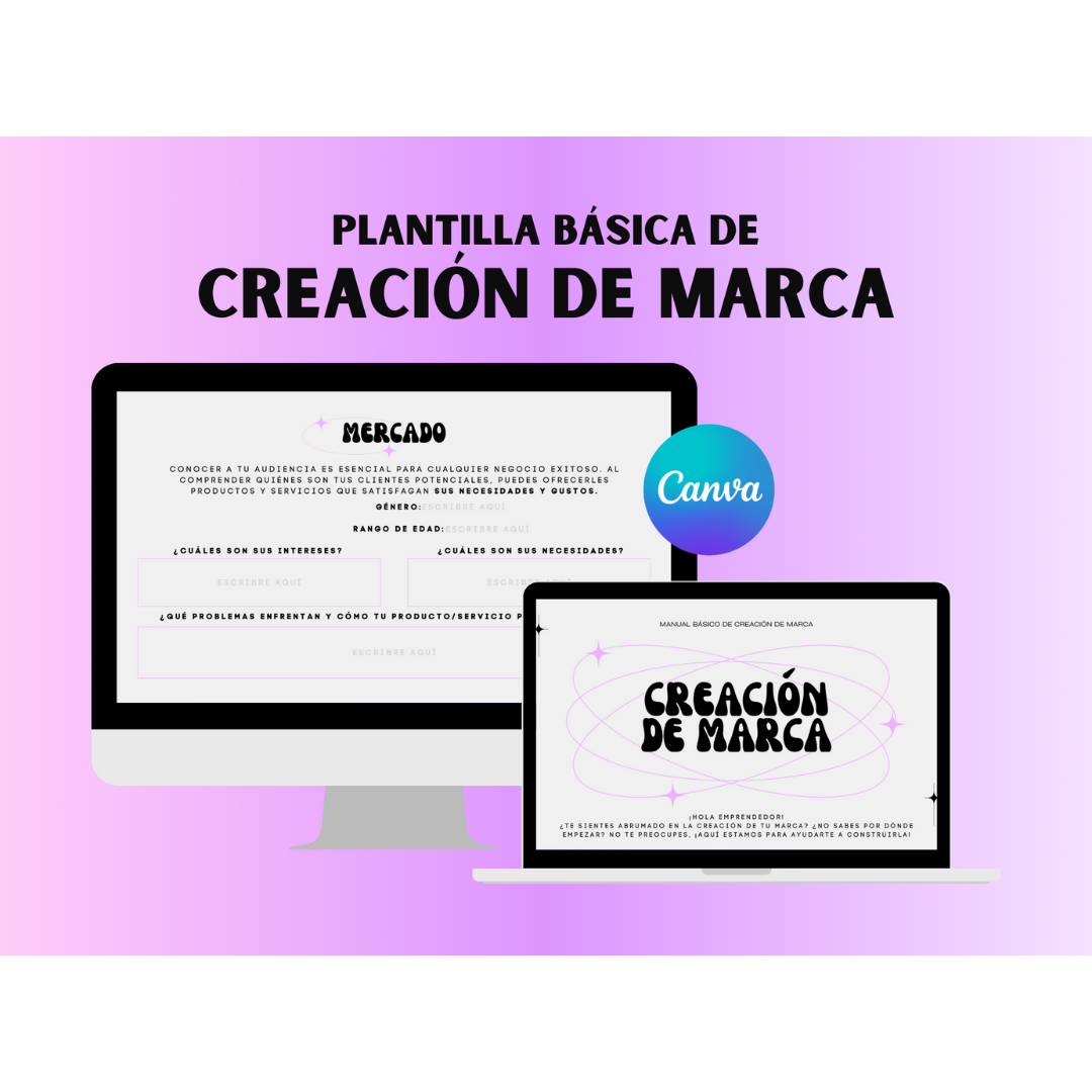 PLANTILLA DE CREACIÓN DE MARCA