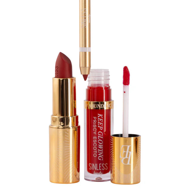 HOT SPICY LIP KIT X PRISCY ESCOTO