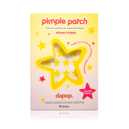 PARCHES ACNÉ ESTRELLAS AMARILLO