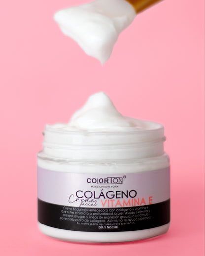 CREMA FACIAL DE COLAGENO Y VITAMINA E