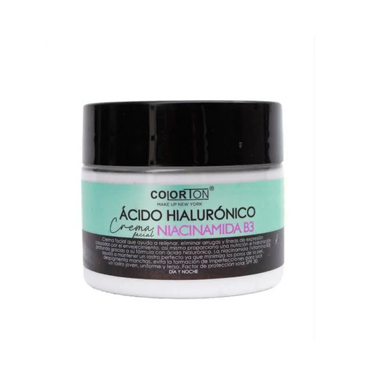 CREMA FACIAL ÁCIDO HIALURÓNICO Y NIACINAMIDA B3